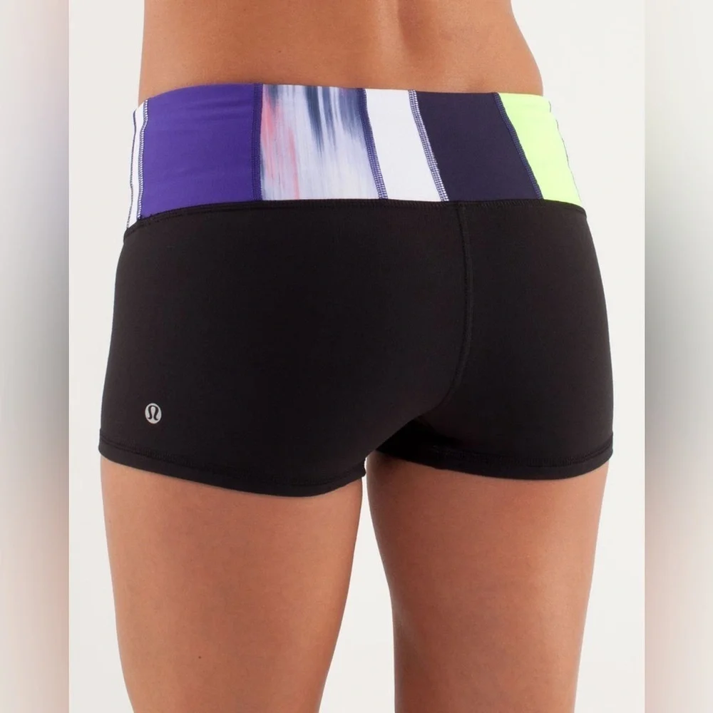 Lululemon Boogie Short Black Quilt 5 Size 4 Style Number: W7284S